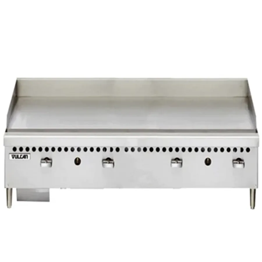 GRIDDLE LP GAS COUNTERTOP 48 wide NO. OF BURNERS: 4 – VCRG48-M